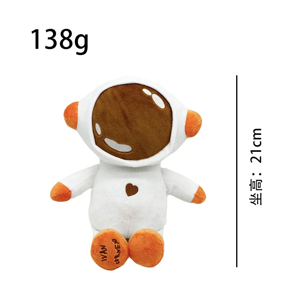 Ivan Cornejo Plüschpuppen Astronaut Gefüllte Anime-Baumwollpuppe Weiche Puppe Raumdekoration Sammlung Kinderspielzeug Geburtstagsgeschenke