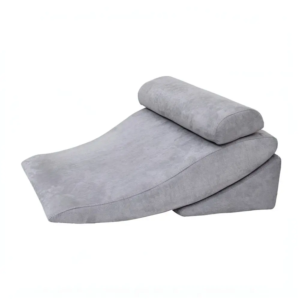 Modern Style Adjustable Triangle Bed Wedge Pillow Foam Support Cushion For Elderly Home Nursing Pregnancy Resting Pad