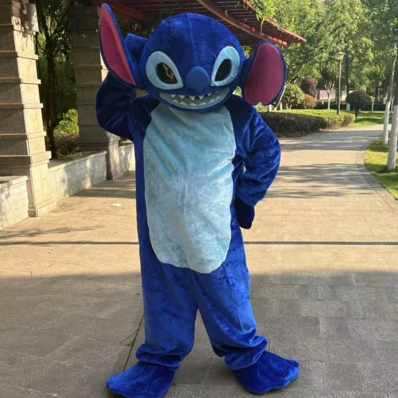 

Cosplay Costume Lilo&Stitch Cartoon Character Costume Mascot Advertising Bithday Fancy Dress Party Animal Carnival Party Props