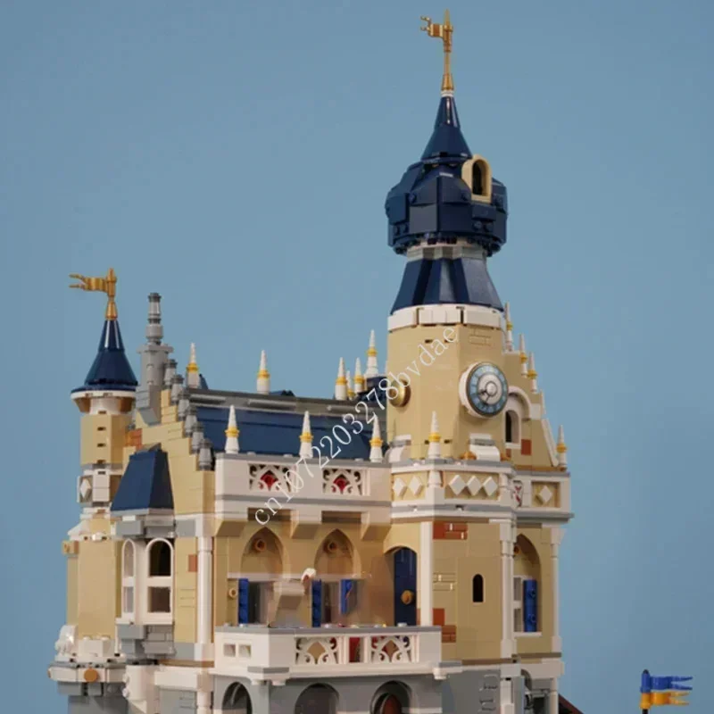 3506 PCS Medieval Townhall Modular MOC DIY City Street View Custom Puzzle Architecture Model Kit Birthday Toy Gift for Ages 10+