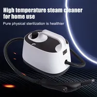 2000W High Temperature and Pressure Steam Cleaner with Wire Bristle Brushes,High-Pressure Nozzles,Ironing Brushes, 1.8L Tank