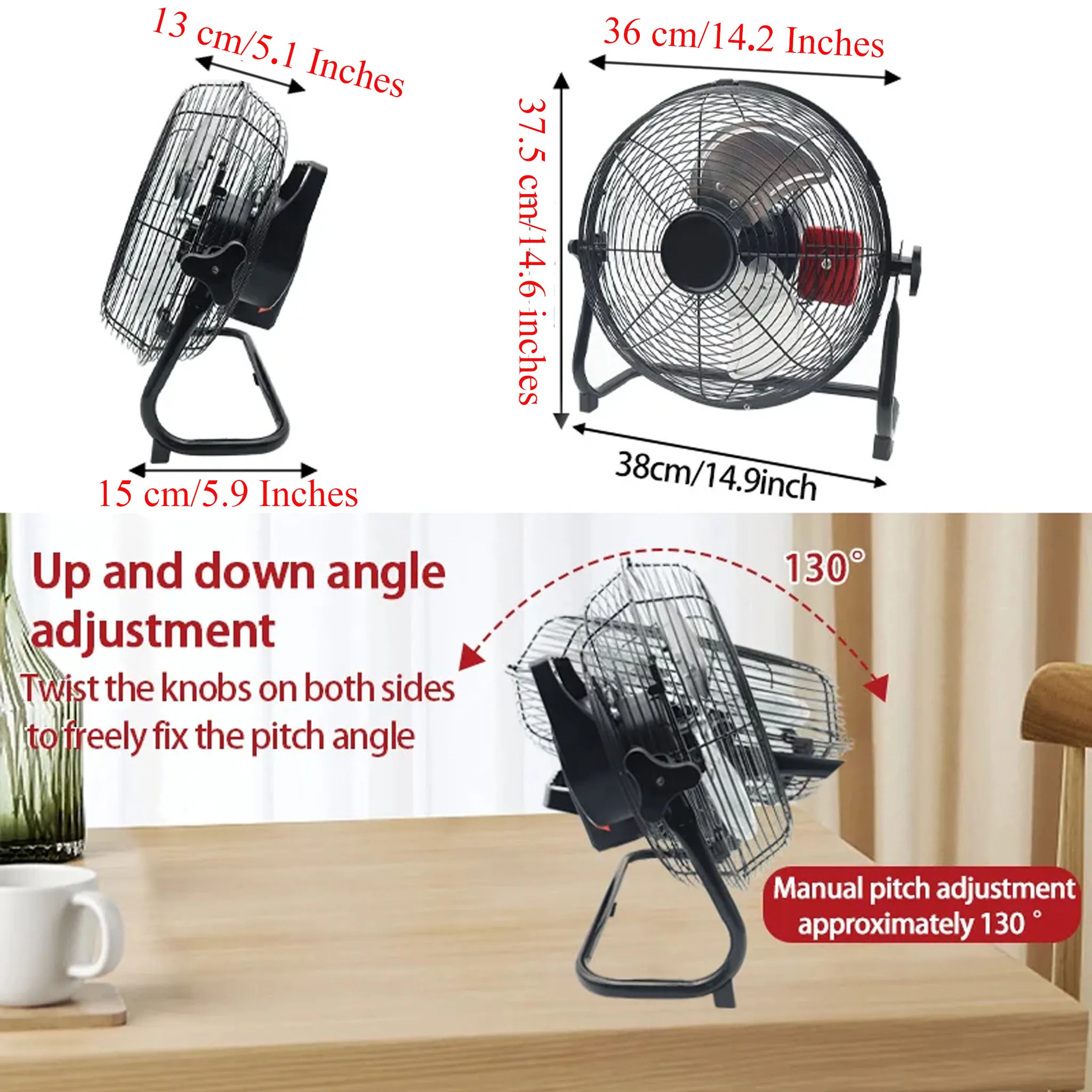 

Tool Parts For Makita 18V Lithium Battery Case For Bosch For DeWalt For Milwaukee Strong Wind Brushless Motor Floor Electric Fan
