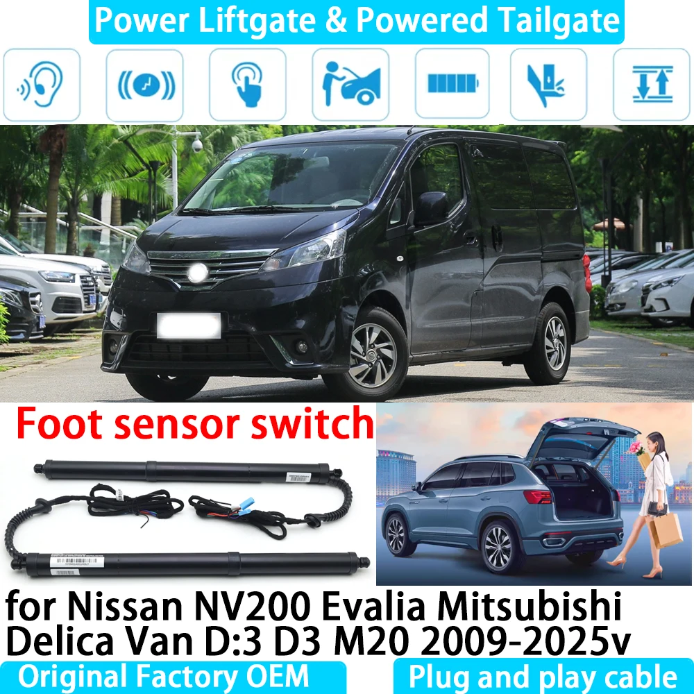 

for Nissan NV200 Evalia Mitsubishi Delica Van D:3 D3 M20 Automatic Electric Power Liftgate Powered Tailgate Strut Tail Gate