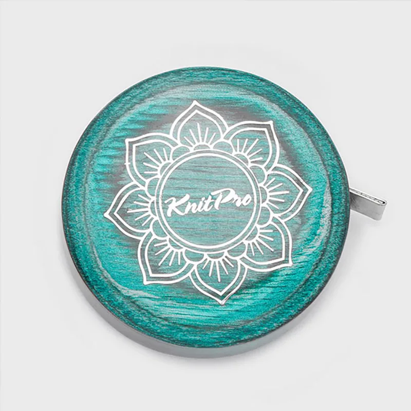 Knitpro  Mindful Collection The Teal Retractable Tape Measure