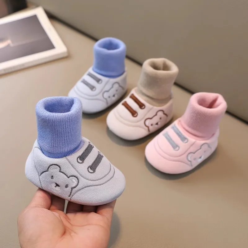 Baby shoes sock cotton shoes warm non-slip toddler zapatos de bebe zapatos bebe niña new born chaussure bebe fille recien nacido