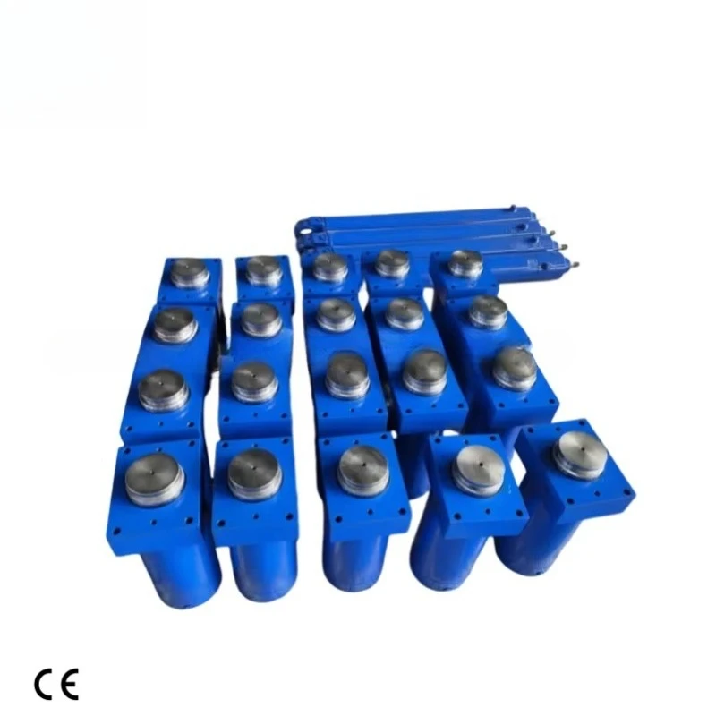OEM Flange Mounting Hydraulic Cylinders for Hot Pressing Machinery Single-acting Piston Cylinders