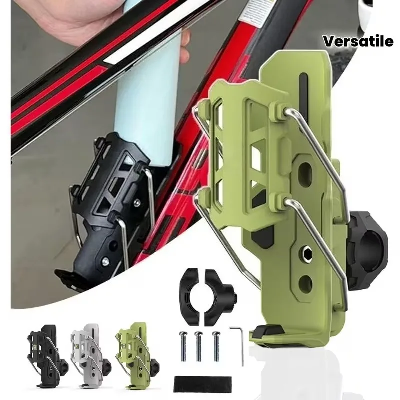 Motorcycle Cup Holder Universal No Drill Adjustable Rotating Guard Bar Mounted Electric Bike Water BottleRack Travel Accessories