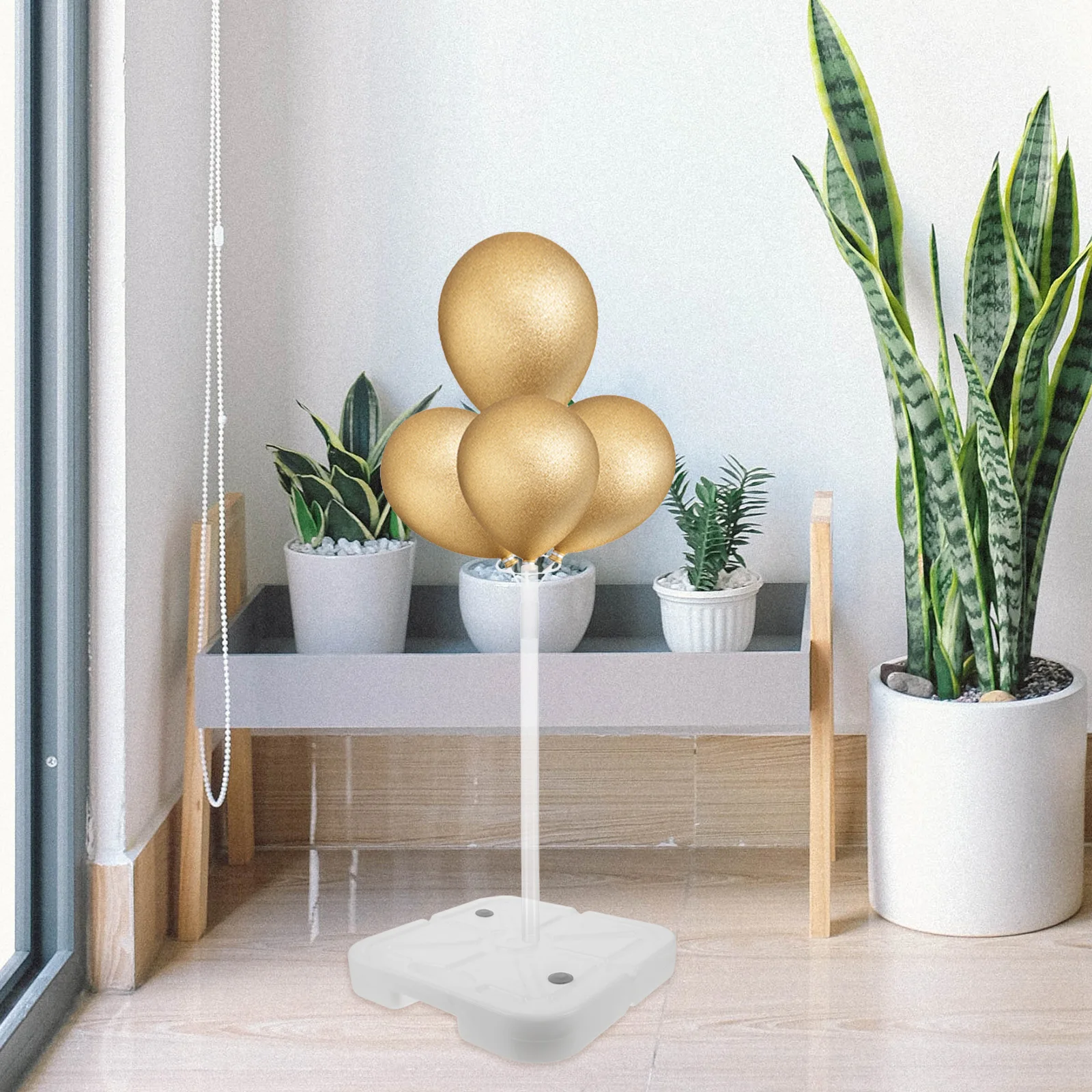 

10 Pcs Balloon Stand Holder Wedding Decor Event Decorations Birthday Plastic Holders for Table