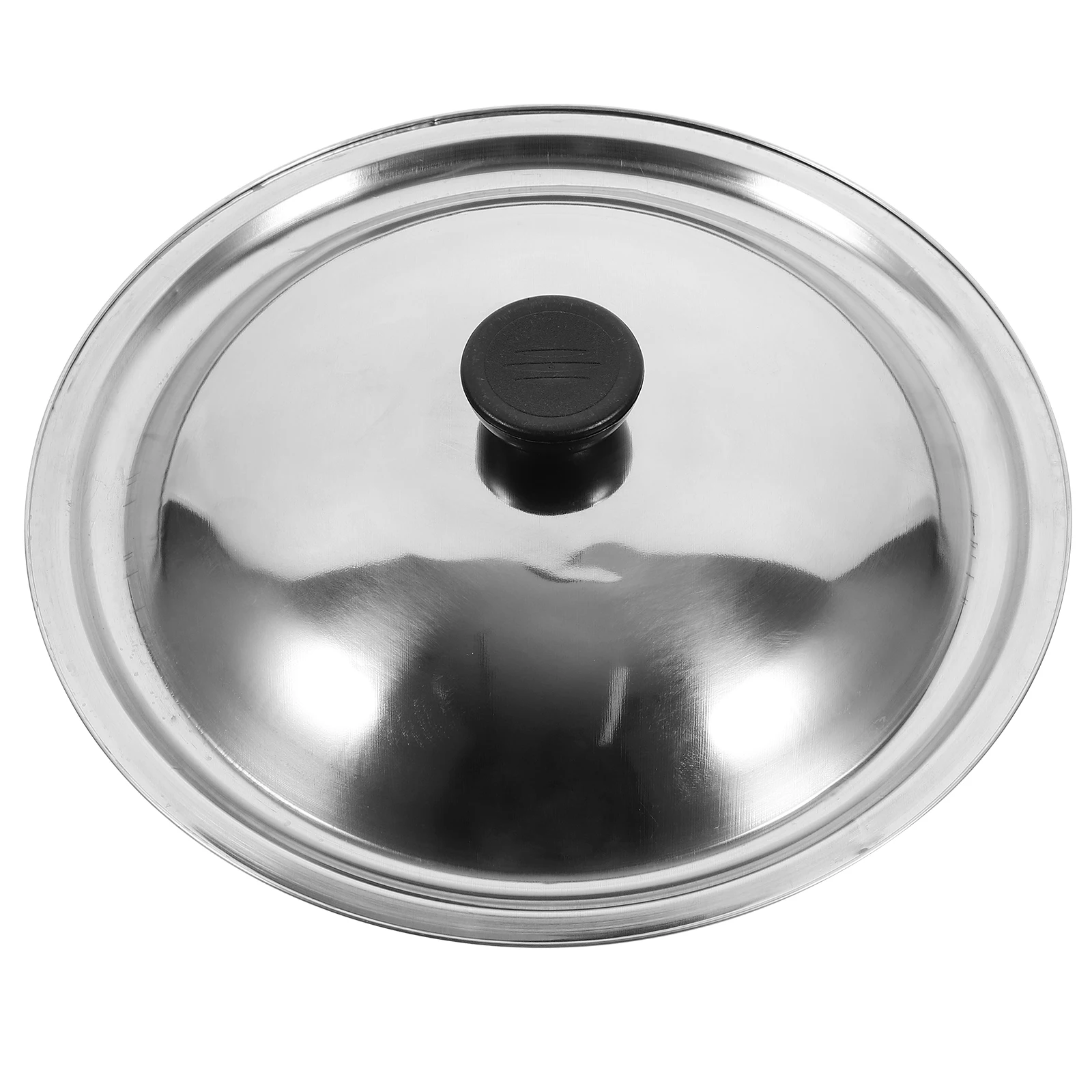 

Cookware Pot Cover Universal Lids for Skillets Drying Rack Silver 201 Stainless Steel Travel