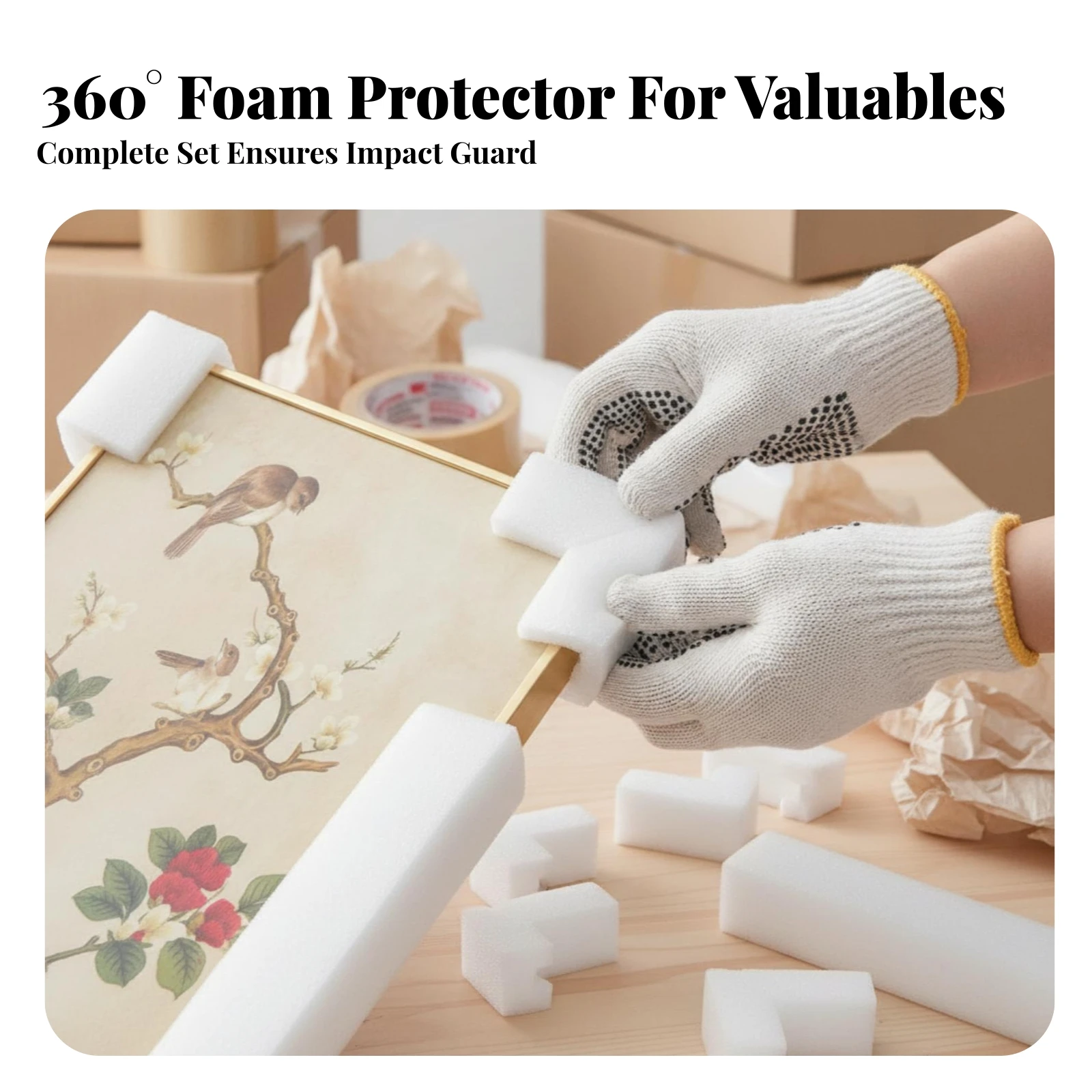 8 protections d'angle en mouss - Corner Guard Foam avis et prix
