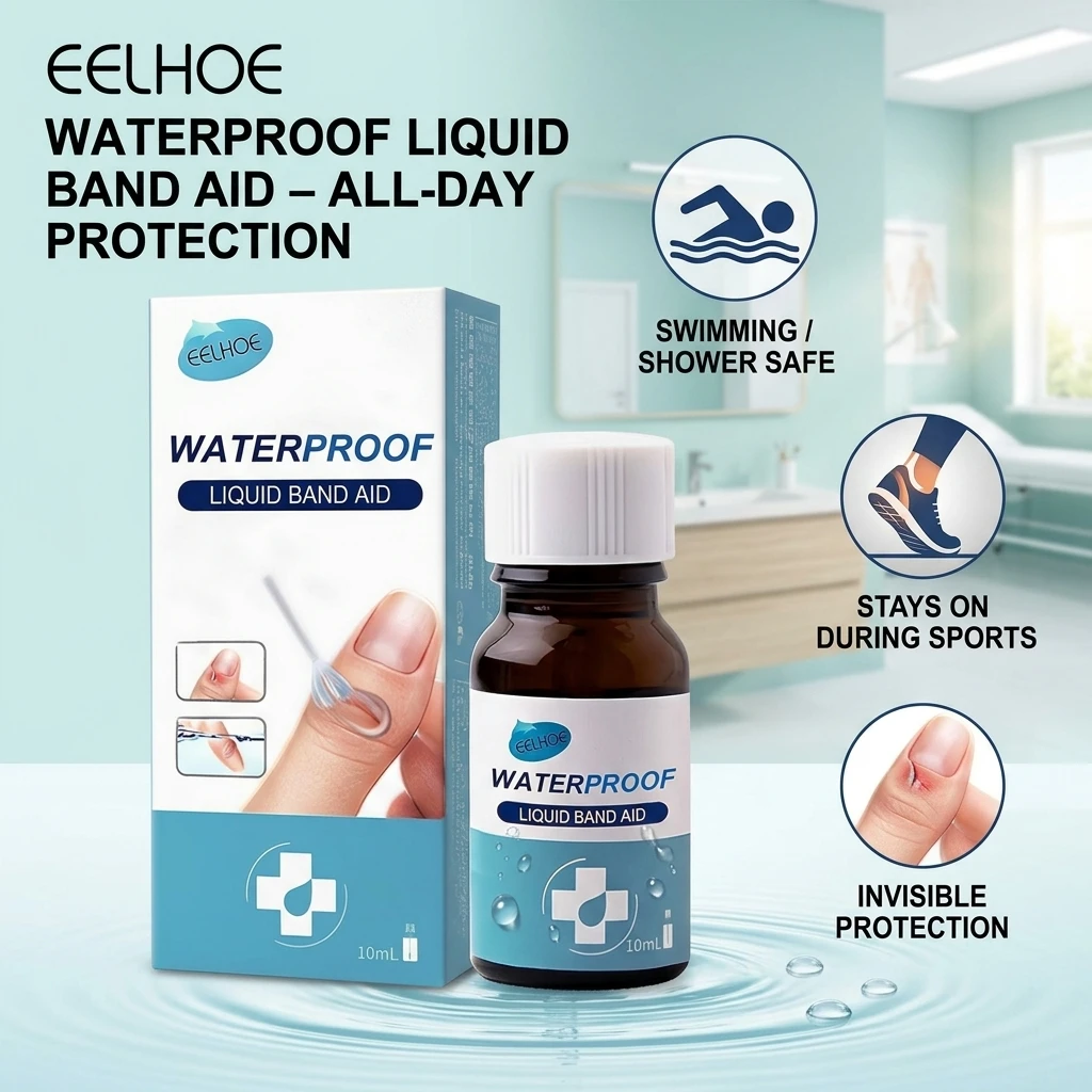 Breathable Waterproof Liquid Band Aid Wound Healing Gel Spray Bandage Wound Patch Hemostatic Glue for Fast Healing And Protectio