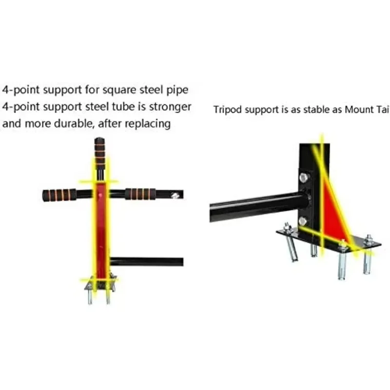 شريط سحب لأعلى لباب المنزل، معدات تدريب اللياقة البدنية في صالة الألعاب الرياضية الأفقية