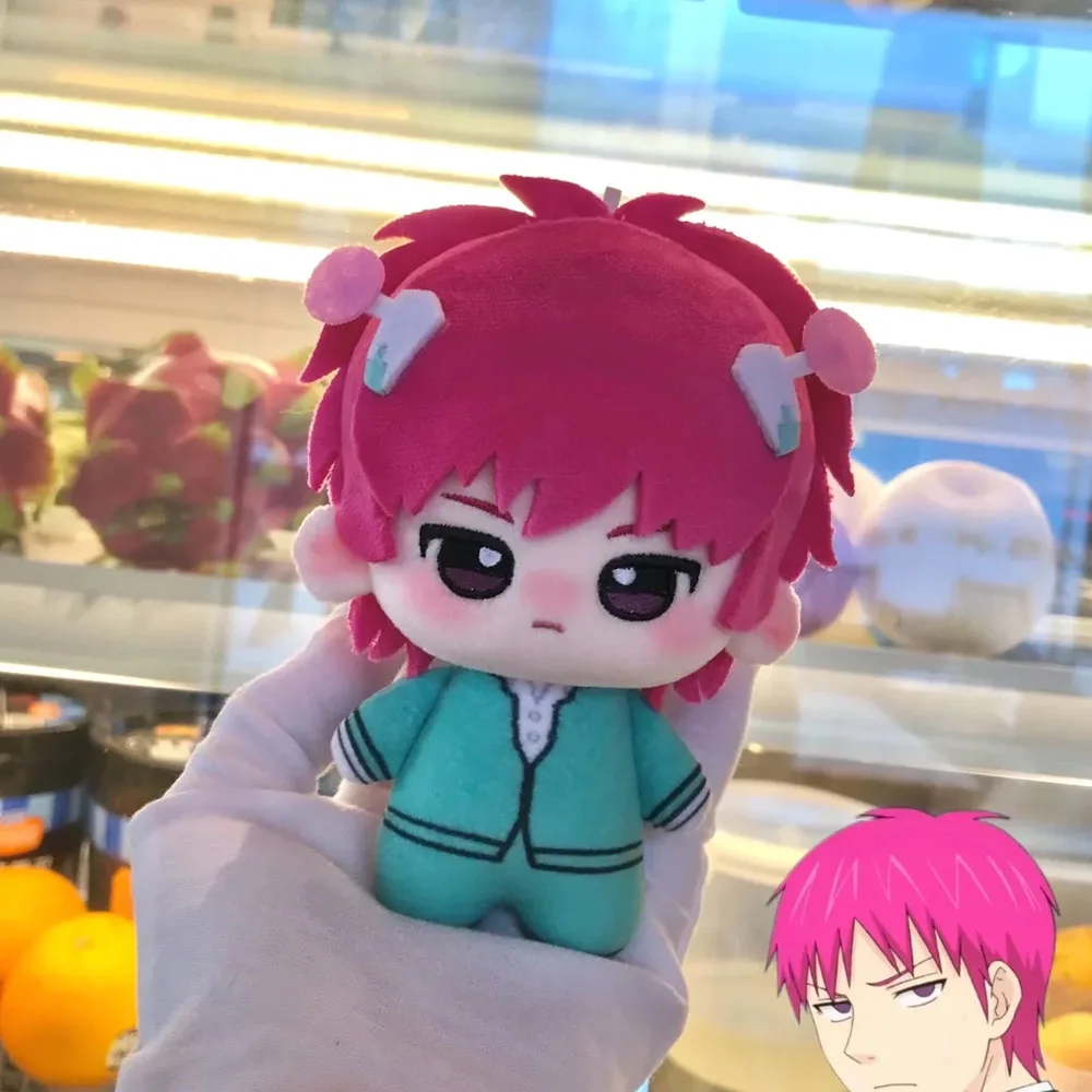 

Saiki Kusuo no Psi-nan Plush Doll Decoration 10cm Fans Kusuo Saiki Stuffed Toy Pendant Backpack Toys Collect Birthday Gifts
