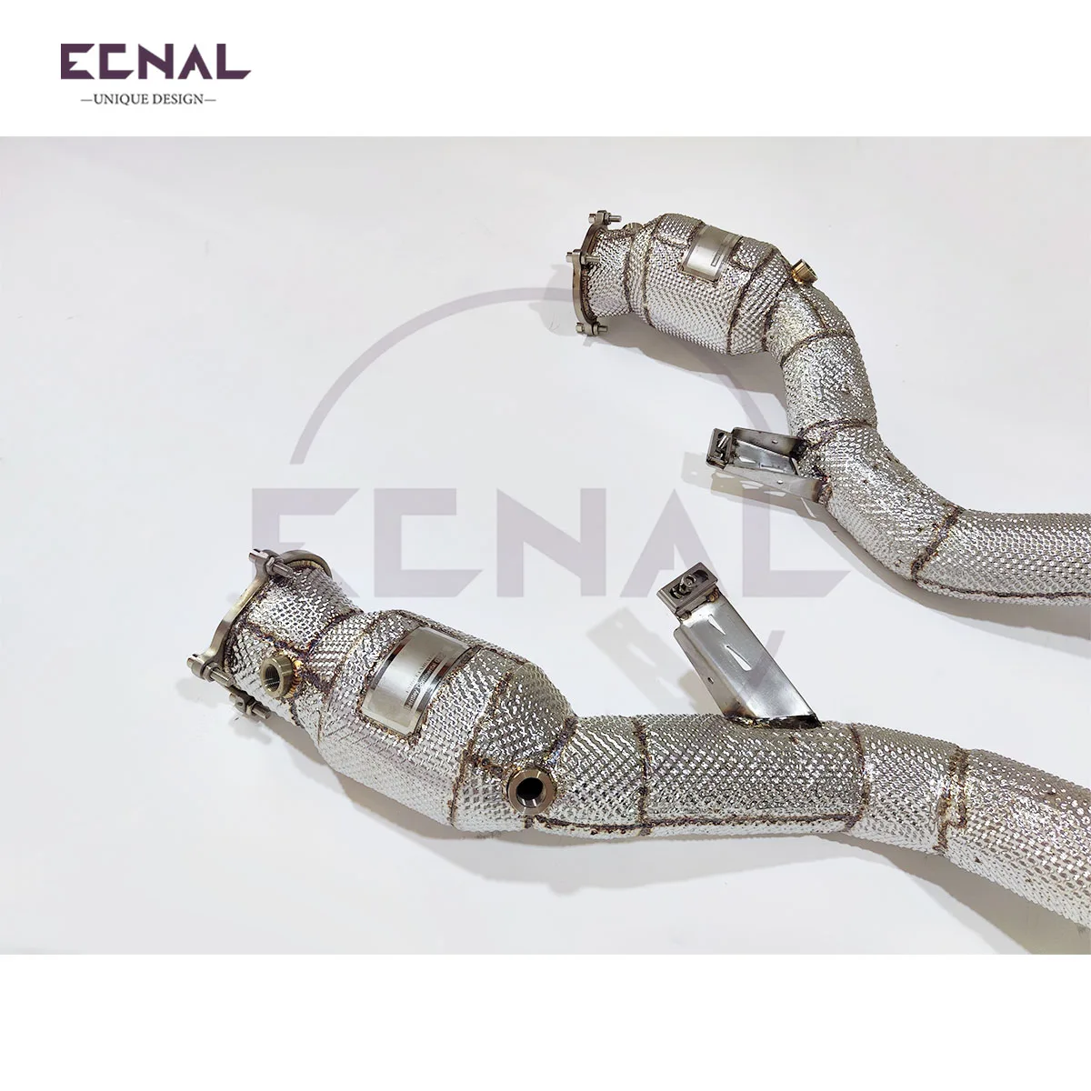 

Ecnal Exhaust for 2004-2017 Bentley continental GT 6.0T High Performance Insulated Stainless Steel Without Cat Exhaust Downpipe