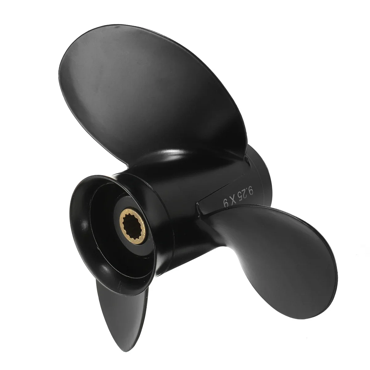 

Outboard Propeller For Tohatsu-Mercury 9.9-18HP Aluminum 9 1/4 x 9 14 Spline Tooth 3 Blades 3BAB645180 / 362B641010 48-897750A11