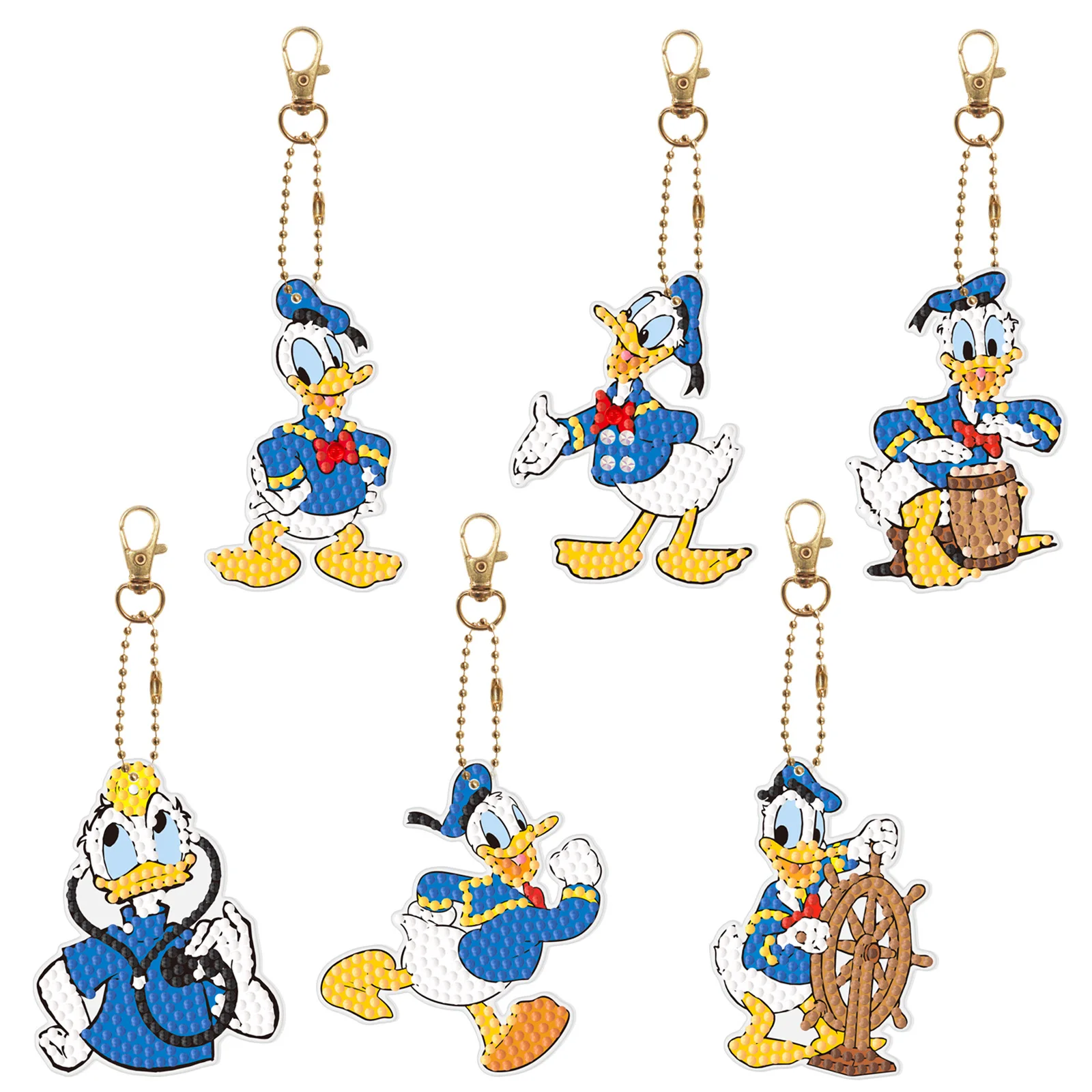 Mickey Minnie Donald Duck DIY - Art Craft Duck recension och pris