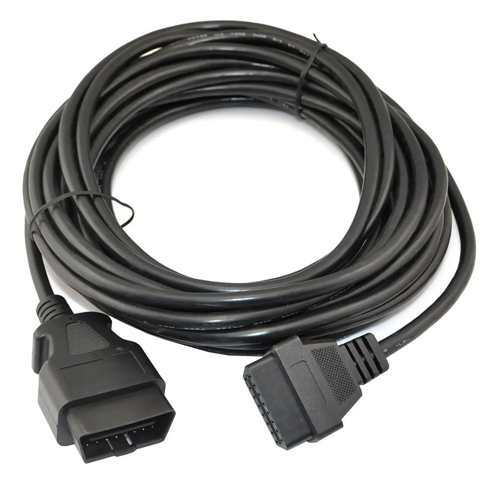 33 Feet/10 M OBD2 OBDII 16 Pin Car Male to Female Extension Cable Diagnostic Extender 16PIN Male to Female Connector