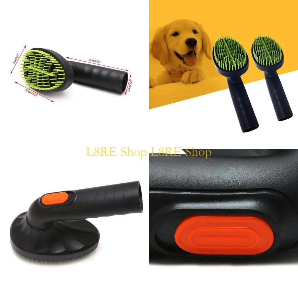 

L8RE PET для кошачьей собаки для ухода за кошкой щеткой вакуумной очиститель инструмент привязанности к волосам 3