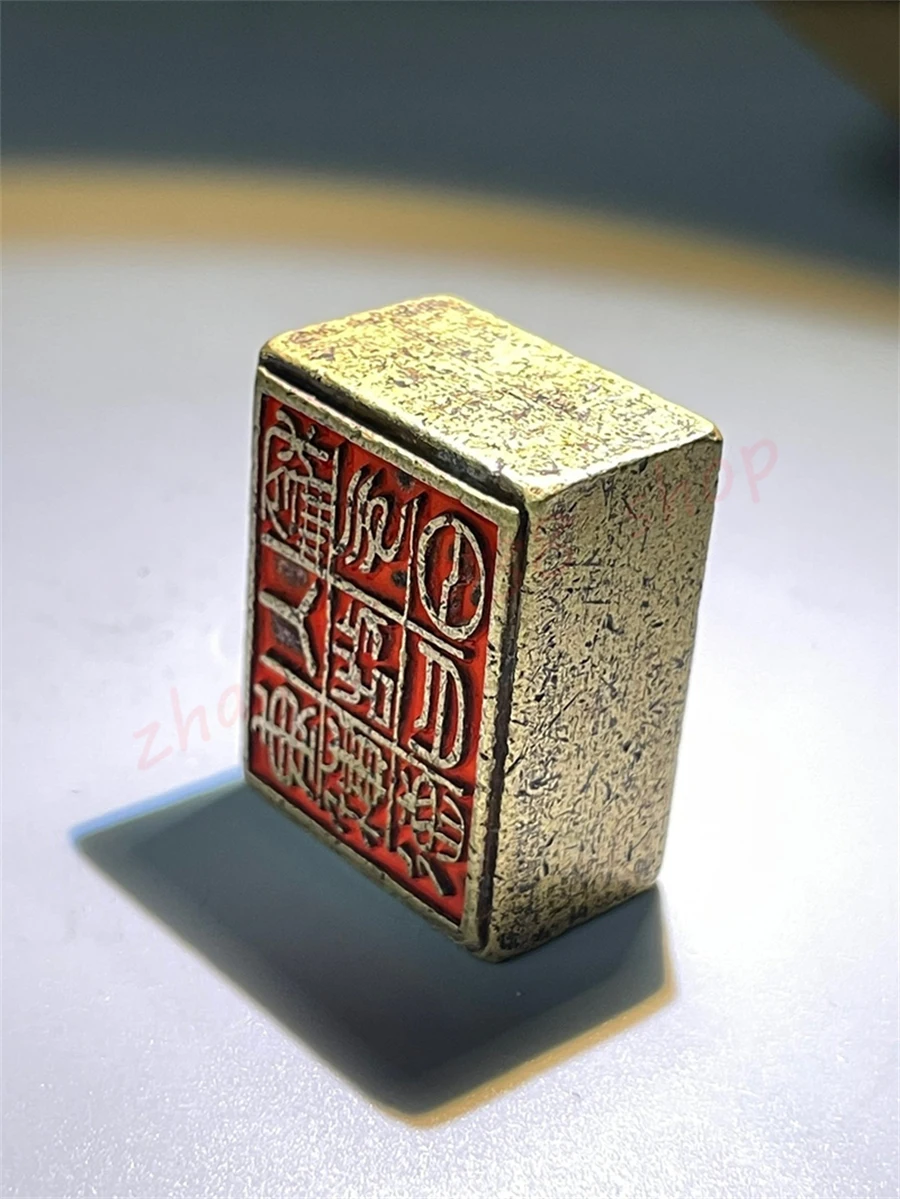 

Solid copper/calligraphy seal seal of famous artist Wu Changshuo/vermilion bronze seal/ruler/auspicious seal