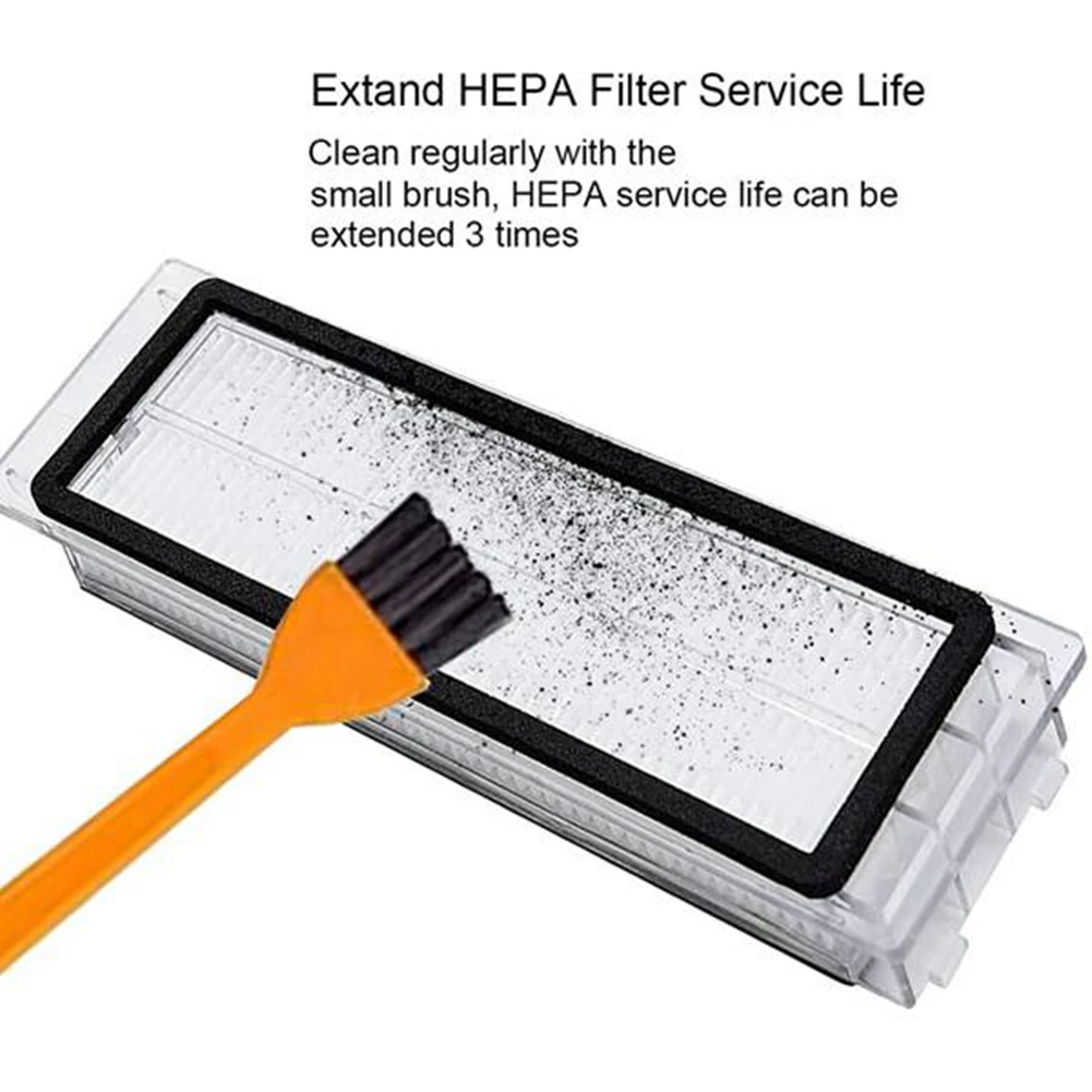 AT17 для XiaoMi Roborock S5 Max S50 S5 S6 S60 Pure S5Max вакуумные аксессуары ткань для швабры детали HEPA-фильтра