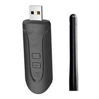 USB Bluetooth Dongle Adapter BT 5.3 Wireless Audio Computer Adapter AUX 3.5 RAC Aptx HD Adaptive Speaker Transmitter