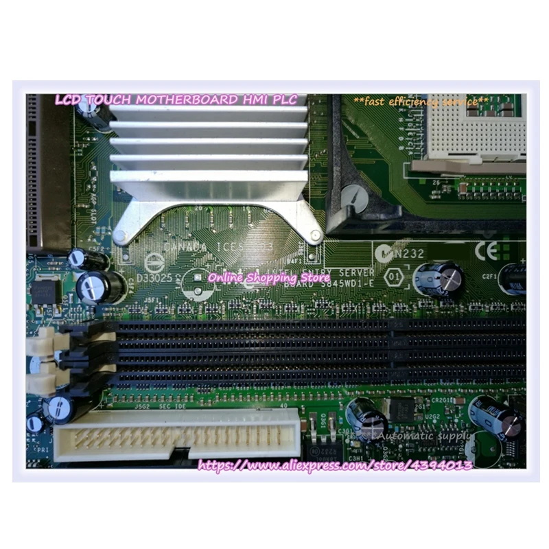 For S845WD1-E Industrial Control 478 Pin 845 Three PCI Slots