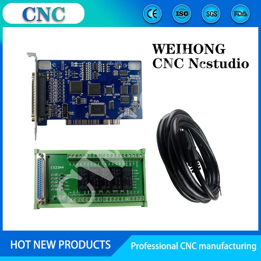 Nc Studio USB wired remote control handle Weihong DSP control handle for CNC engraving and cutting machine XHC LHB03B