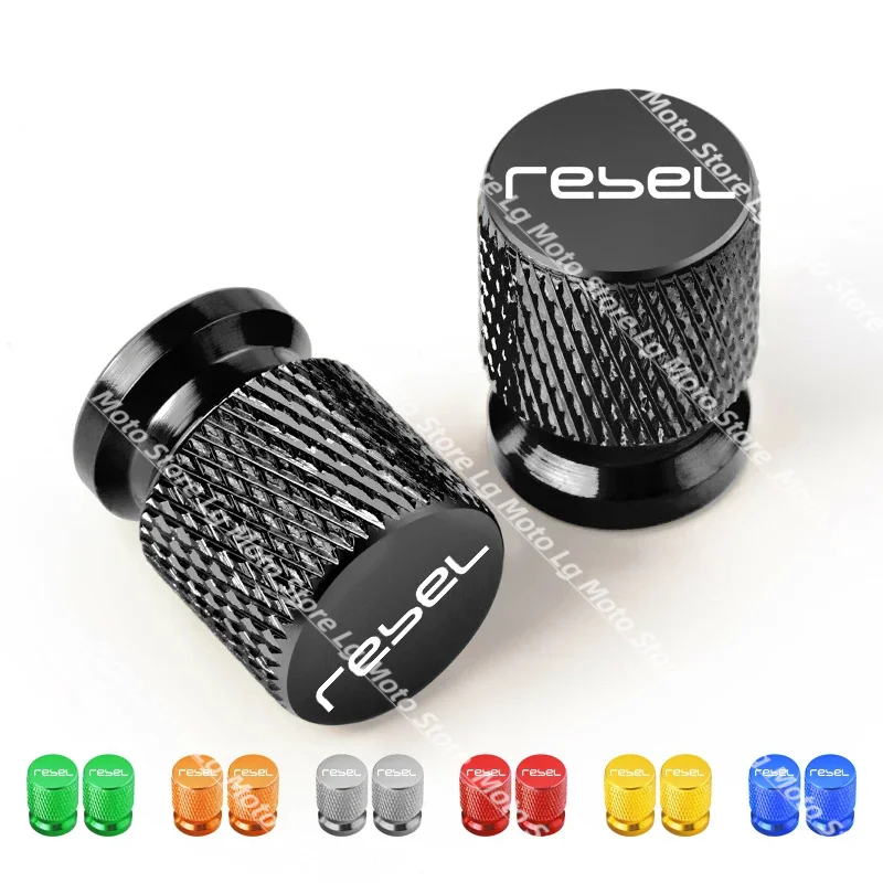 

Motorcycle CNC Aluminum Tire Valve Air Port Stem Cover Caps Accessories For Honda Rebel 300 Rebel 500 CMX Rebel300 Rebel500