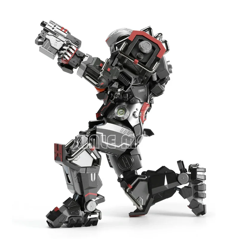 MENG プラスチック組み立てモデルキット MECHA-008 MU-2 ヘビー立体破晓、ホワイトシャーク-04 プレッザントバージョン 1/9