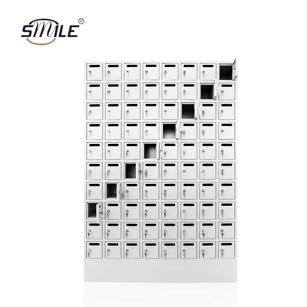 

CHNSMILE Multi-Occupancy Mailbox Apartment Letter Box With Name Plate and Lockable Storage Compartment