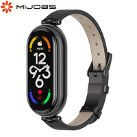 Mi Band 7 Strap for Xiaomi Smart Band 7 Bracelet NFC Global Version Leather Watch Band For Mi 7 Wristband Miband 7 Strap