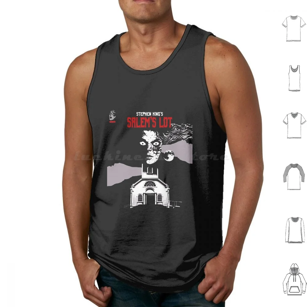 

Salem's Lot Tank Tops Print Cotton Salems Lot Barlow Halloween Horror Stephen King Vampire Vampires Salemslot