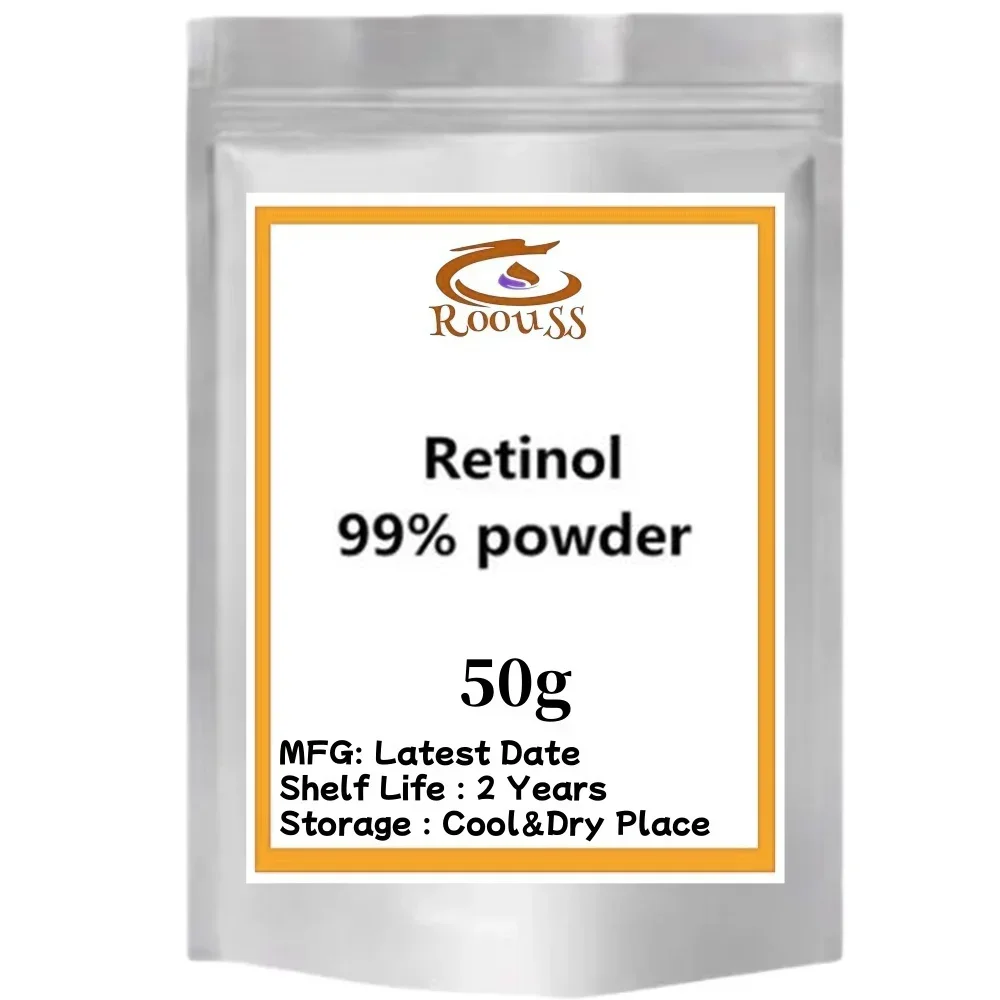 

Hot sale retinol acetate powder pure cosmetic grade Raw Material free shipping