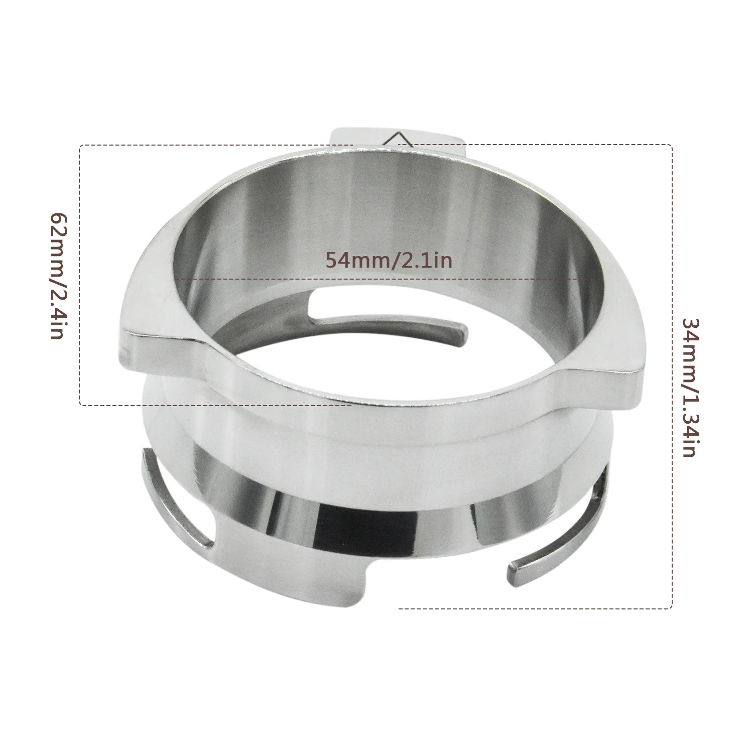 54mm Kaffee dosier trichter ring für Brevi lle 870 878 880 Espresso maschine Sieb träger Barista Coffee ware Ersatz zubehör