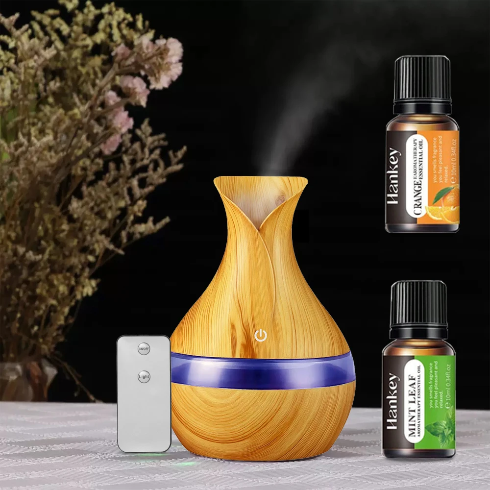 

Aromatherapy Humidifier Diffuser for Sleep 300ml USB Essential Oil Diffuser with Auto Shut Off, Whisper-Quiet Operation & Sooth