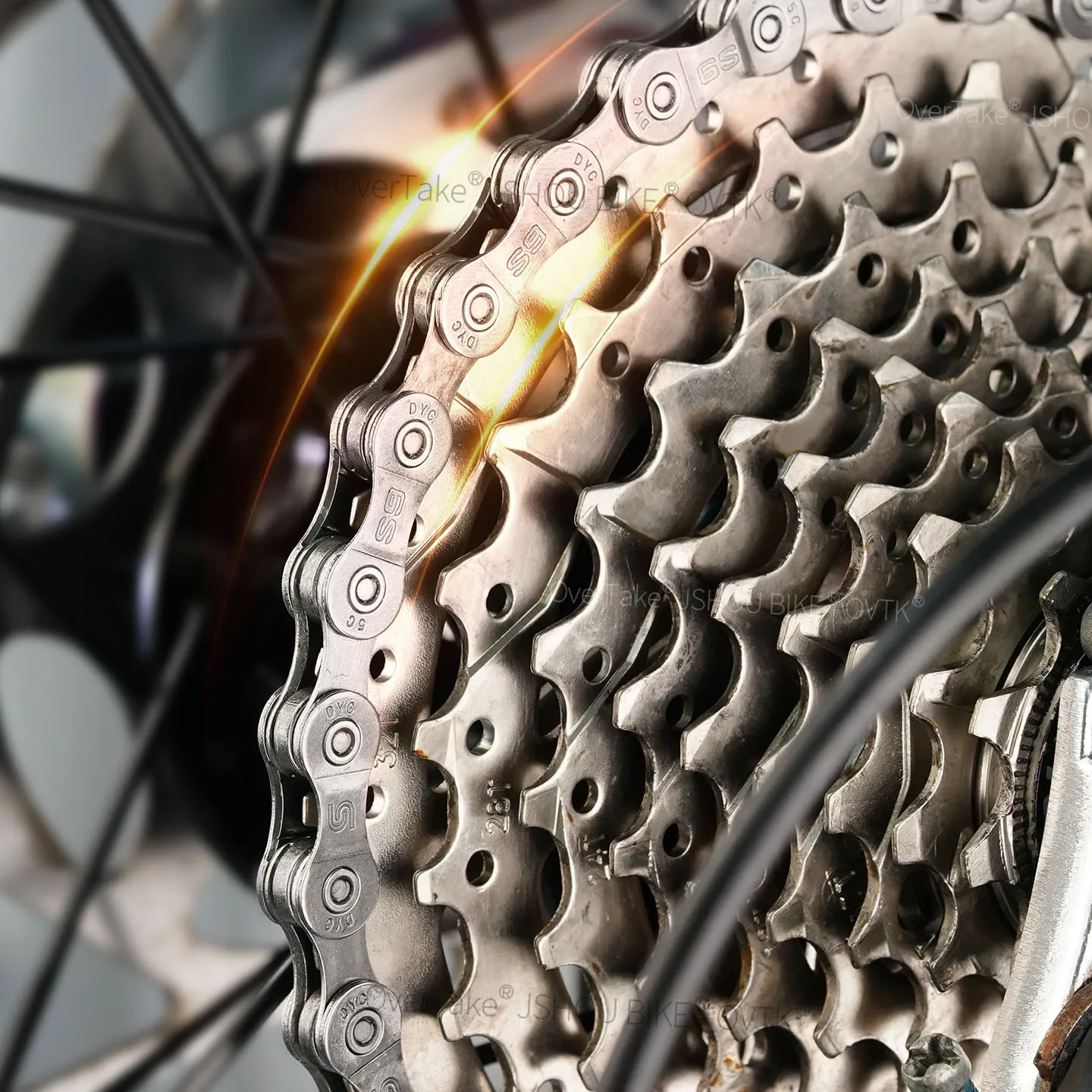 DYC 8/9/10/11/12 speed Chain Durable 116L 118L MTB Road Fold Bicycle Chain with quick-link for Shimano SRAM UT Bike Accessories