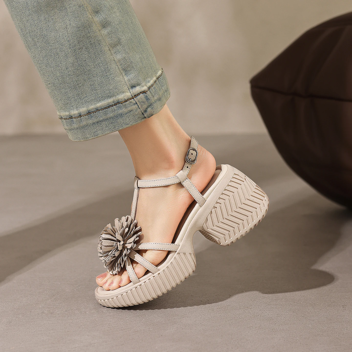 Hakiki Deri Sığır Derisi Kadın - Leather Work Flats Women incelemesi ve fiyatı