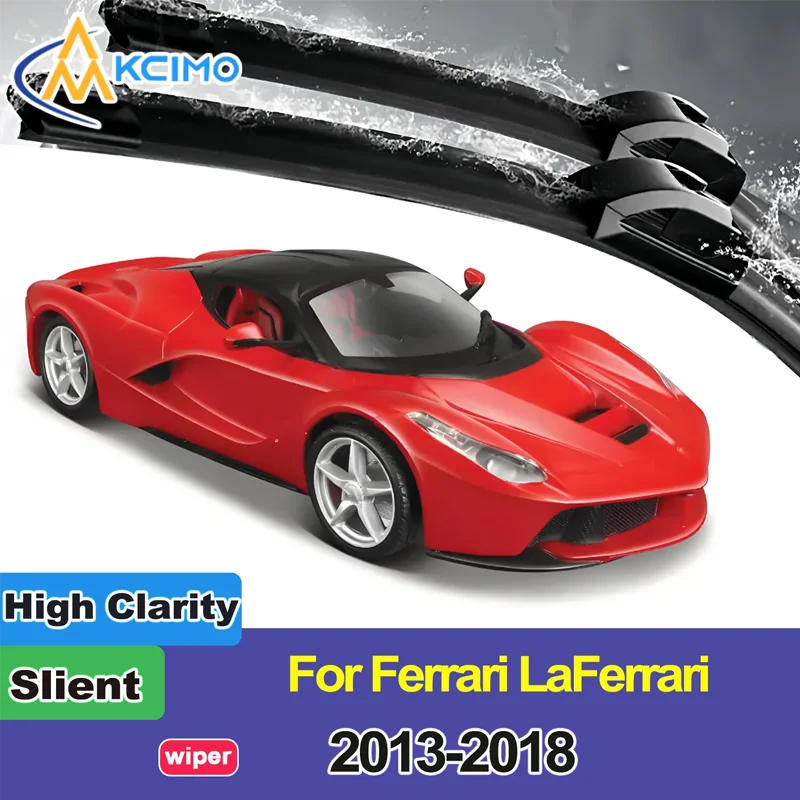 

2PCS New Front Windshield Wiper Blade for Ferrari LaFerrari F150 2013-2018 Front Windshield Auto Wipers Blade Accessories 2018