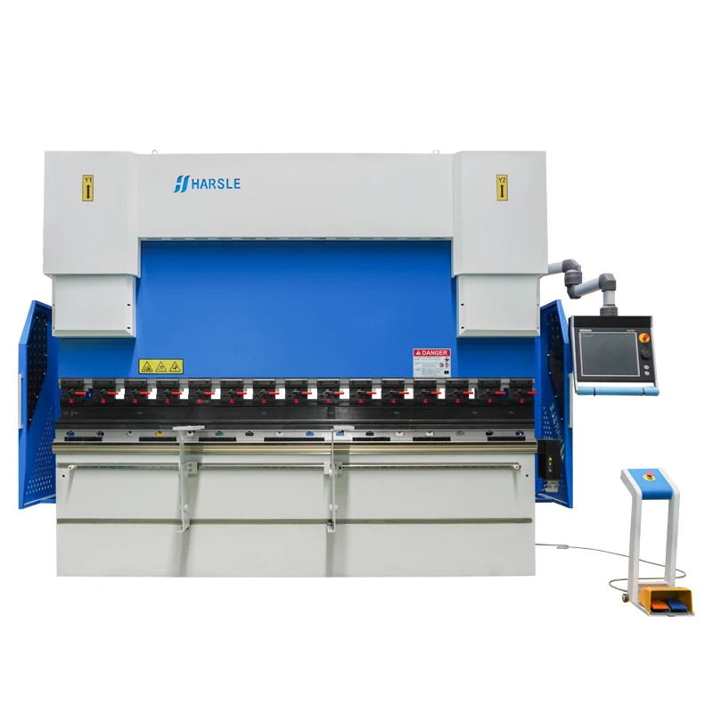 GENIUS Press Brake WE67K-400T6000 With DA-69T and Material Support Sheet Follower