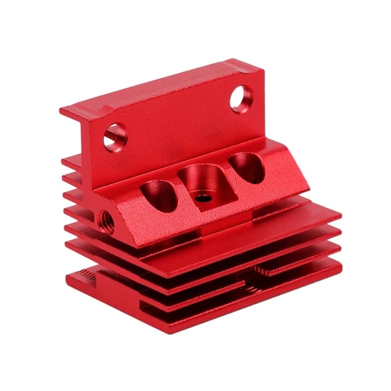 Metal Heat Sink Heat Block Cooling Heatsink for K1 3D Printers Improved 3D Printing Stability and Quality