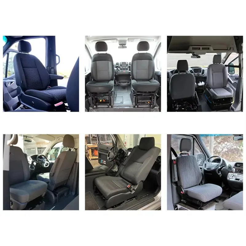 2026exclusive 360 Degree Swivel Mechanism Auto Parts Driver Seat Rotatable Adaptors Swivel Seat Accessories for Campervan