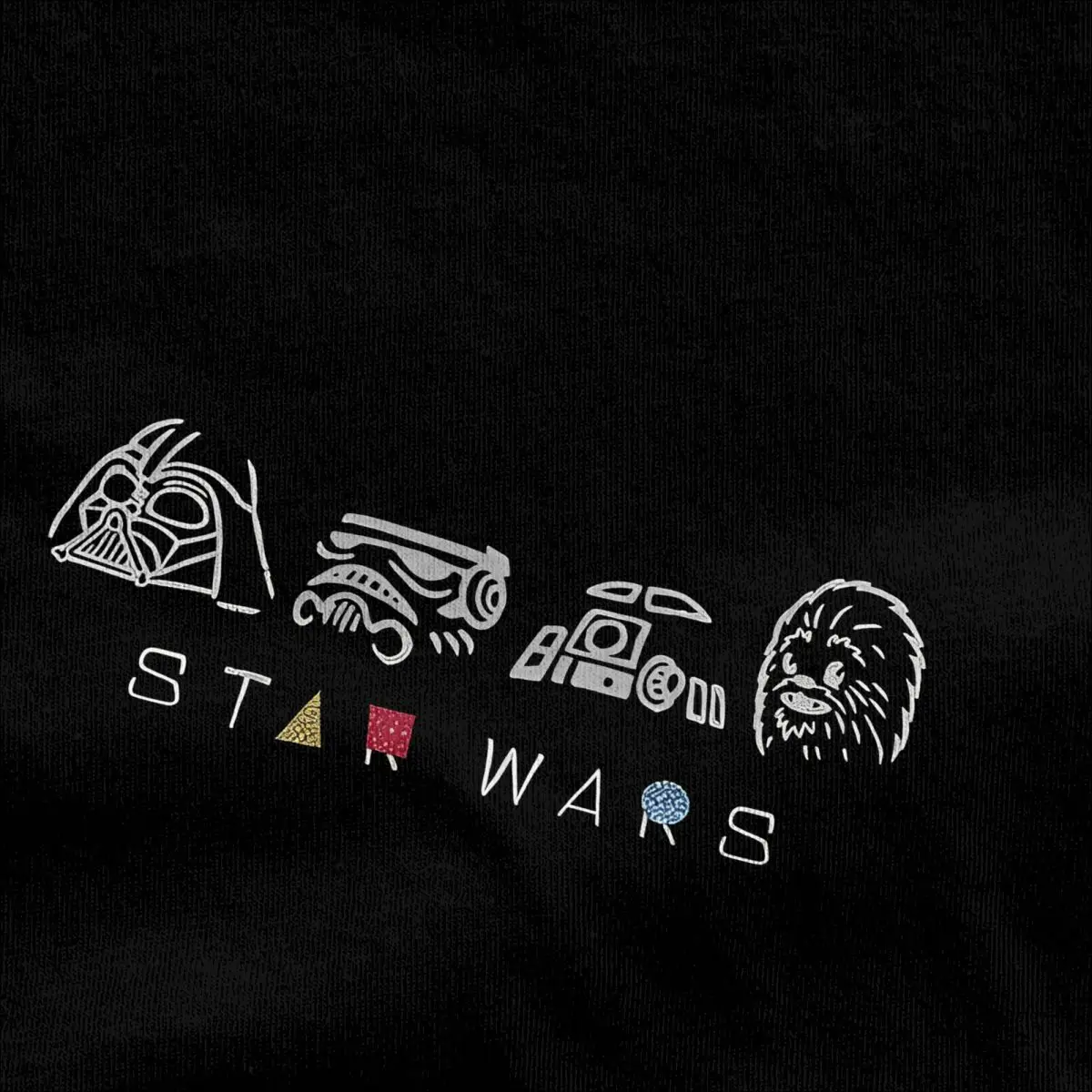 Men Cartoon W-Wars Anime S-Star T-Shirts Cotton Tees Summer Y2K Basic Short Sleeve T-Shirt O Neck Harajuku Casual Tshirt