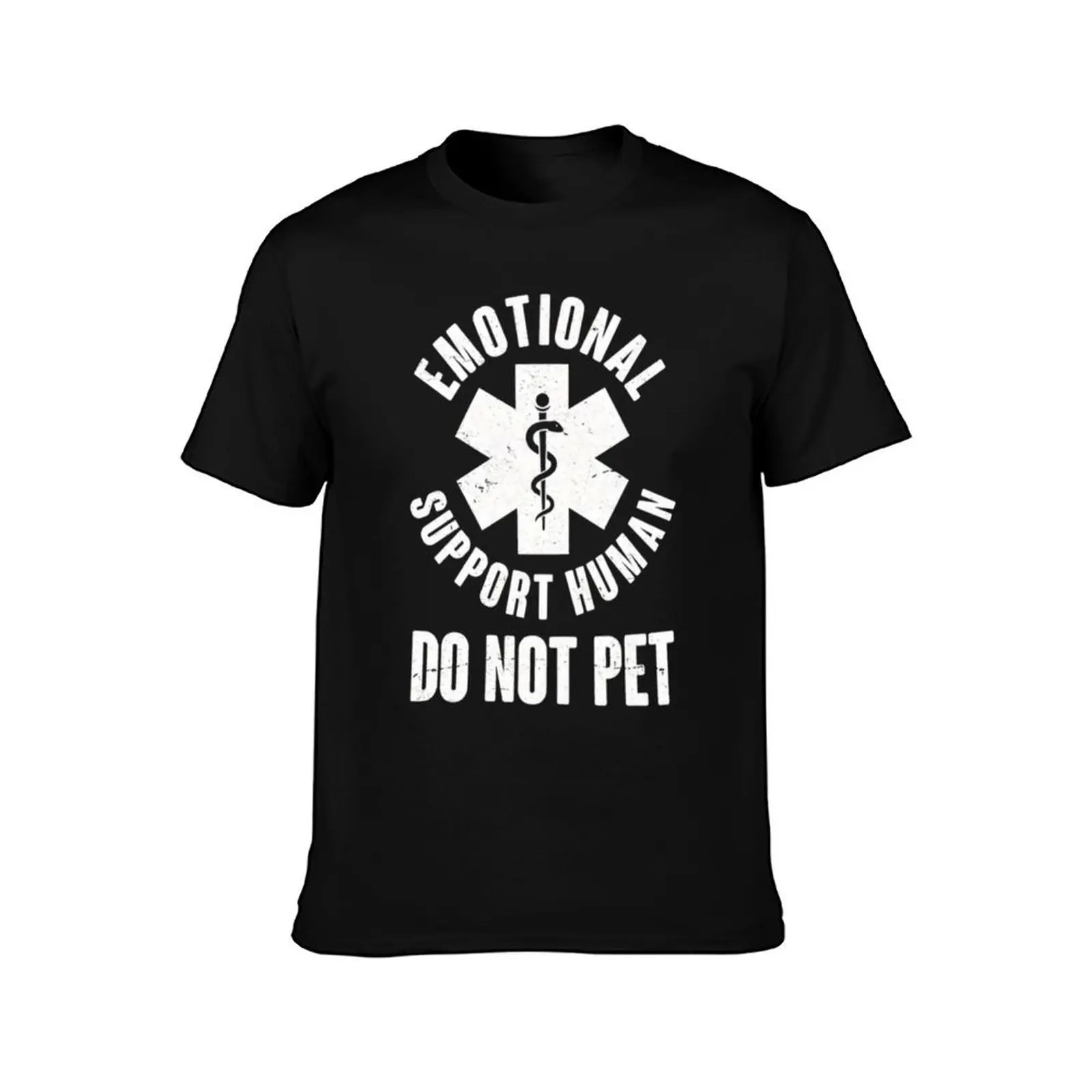 Emotional Support Human T-Shirt Casual Daily Graphic Tee