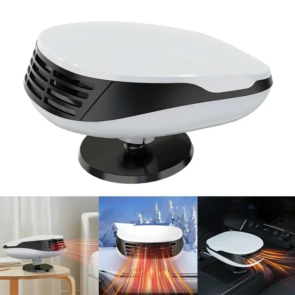 

Электрический автомобильный обогреватель 120 Вт, вентилятор постоянного тока 12 В, вращение на 360 градусов, обогреватель, размораживатель, туманоуловитель, вентиляторы двойного назначения для горячего и холодного нагрева