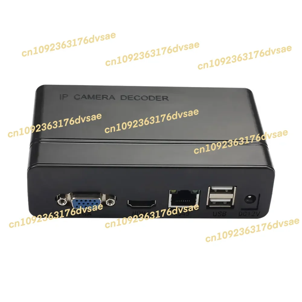 

NEW GENATA H.265+ 8CH 5MP Video IP Decoder for IP Camera 100M Transmission Distance