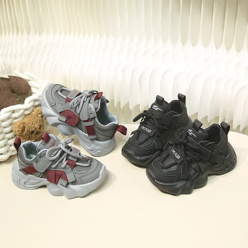 

Spring Autumn Children Sports Shoes Girls Fashion Running Sneakers Non-slip Breathable Kids Causal School Tennis Shoes for Boys