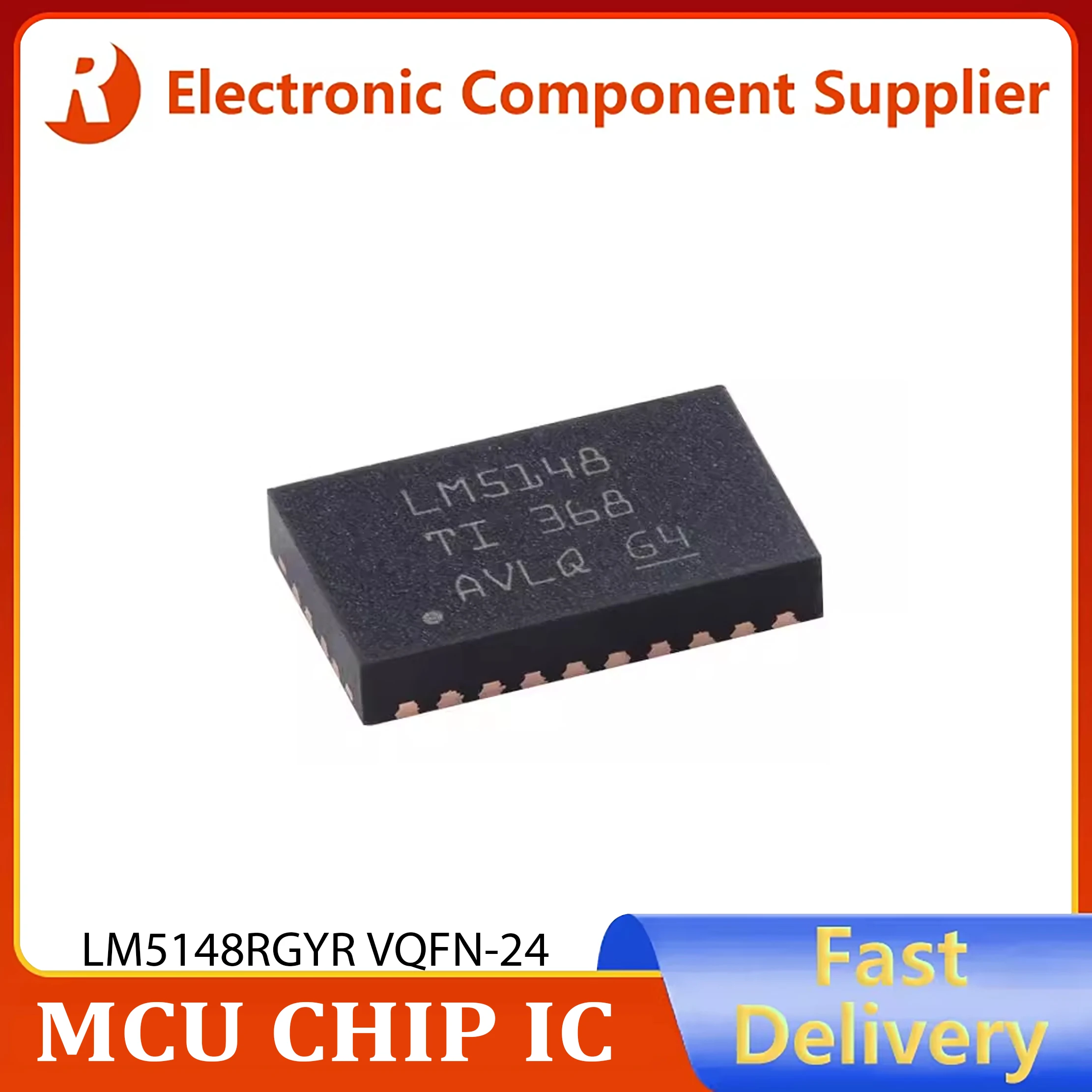 2PCS LM5148RGYR VQFN-24 3.5V to 80V, Current Mode Synchronous Step-Down Controller IN STOCK