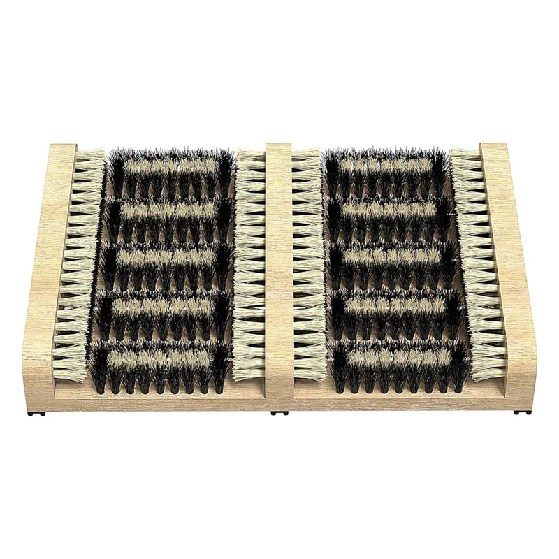 【Flash-Deal!】Boot Scraper Brush Cleaner Outdoor Floor Boot Scraper Door Mat Outdoor Boot Brush For Home Entryways, Mud Room, And
