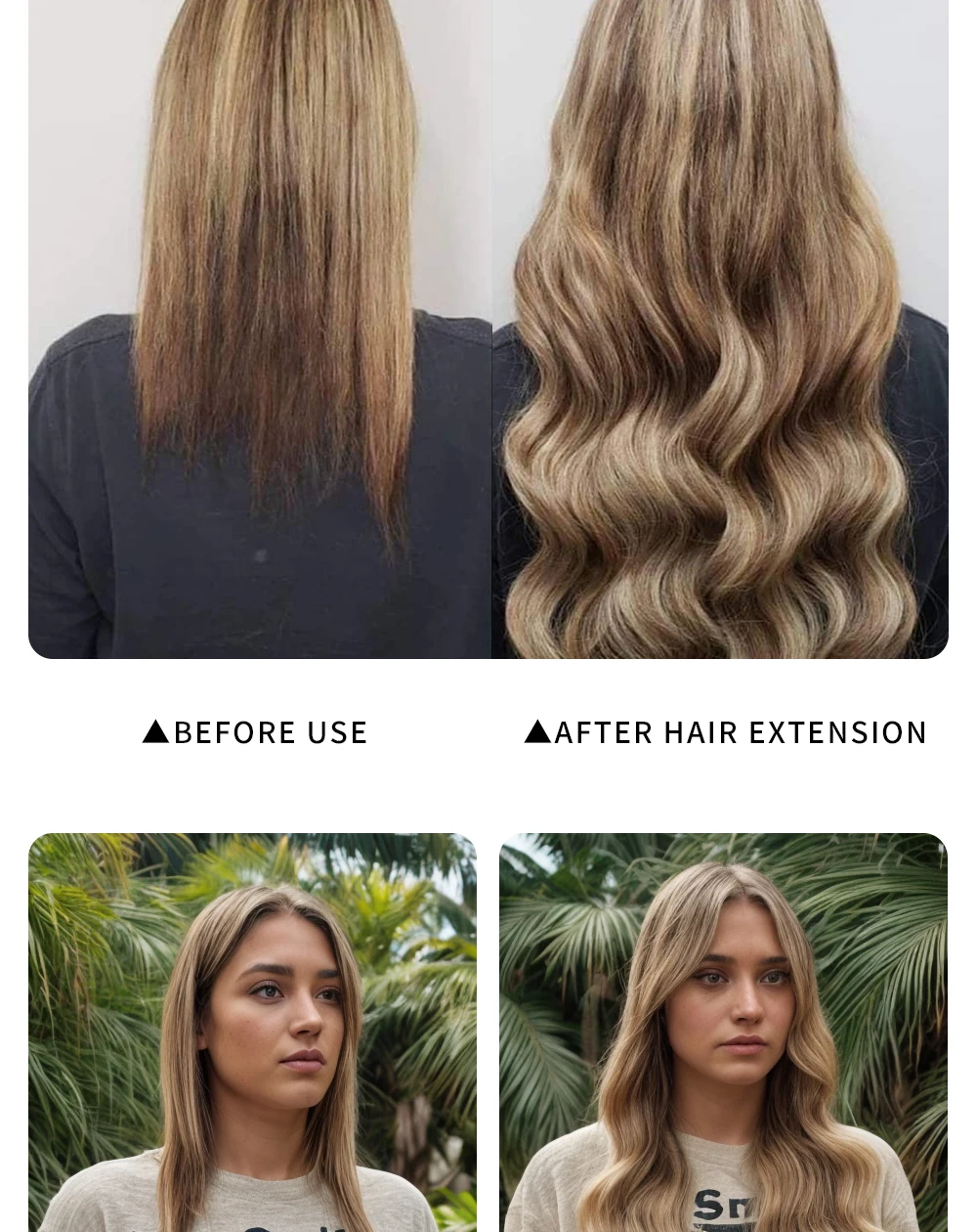 Professionelles Haarverlängerungs-Set mit UV-Licht, V-Licht, Klebewerkzeugen und Komplettzubehör für den professionellen Einsatz – Detail 8