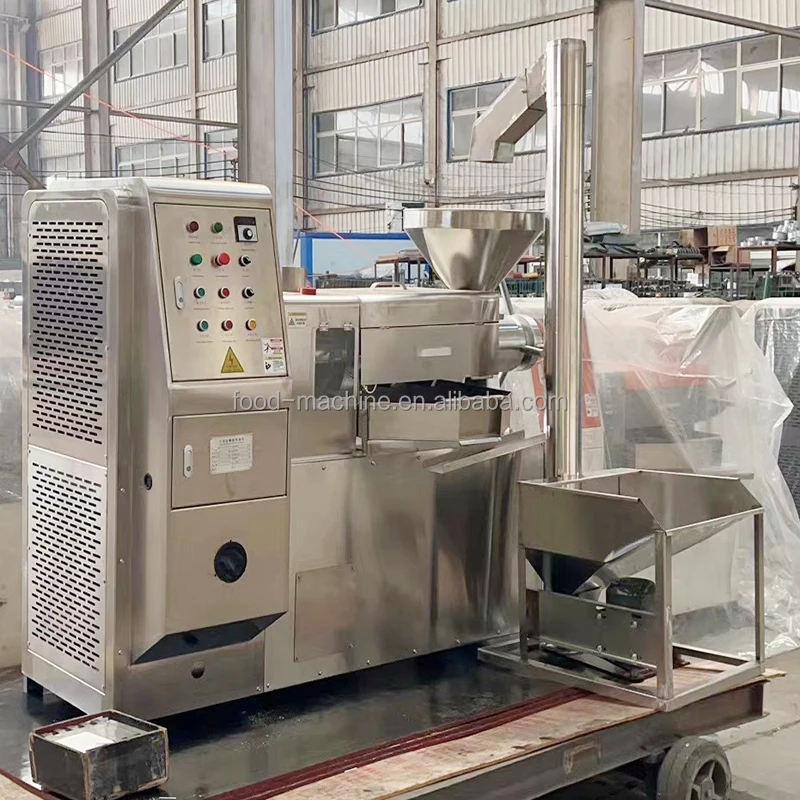 الصناعية المسمار النفط الصحافة استخراج صنع مصنع الفول السوداني السمسم الأسود بذور الفول السوداني كوك آلة الضغط على الزيت #5